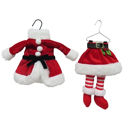 Assorted Santa Suit Fabric Ornament by Ashland®, 1pc.