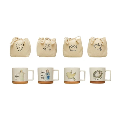 Hello Honey® Stoneware Mug sin Bags Set