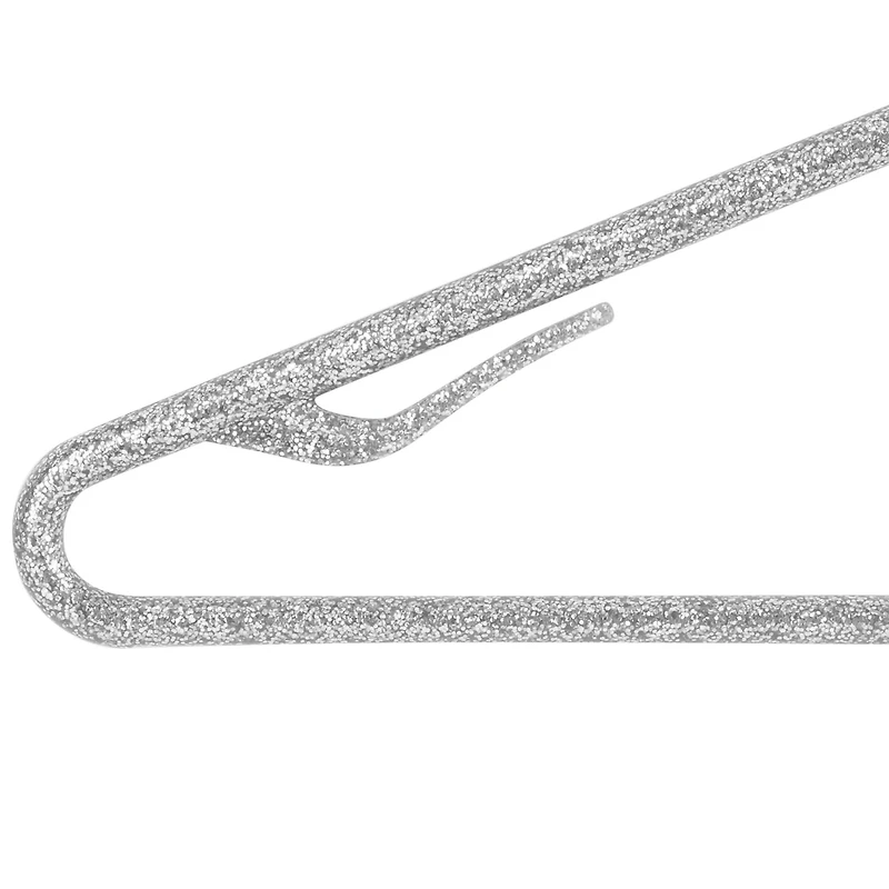 Simplify Silver Granite Look Design Hangers, 10ct.