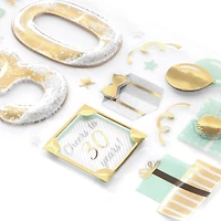 30th Birthday Dimensional Stickers by Recollections™