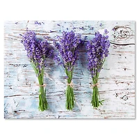 Designart - Fresh Lavender On Wood