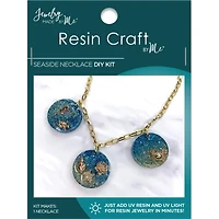 Jewelry Made By Me Resin Craft Seaside Pendant Mini Kit