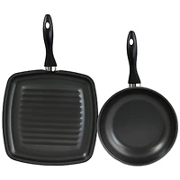Gibson® Westleton Black 2-Piece Cookware Set