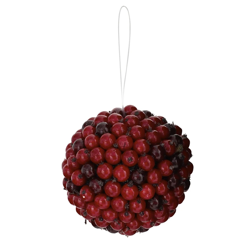 5" Red Berry Ball Set