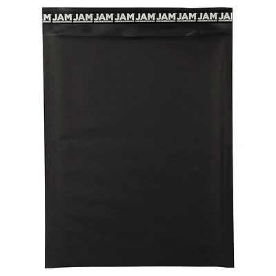 JAM Paper Black Kraft Bubble Lite Padded Mailers