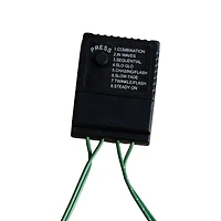 7ft. Pre-Lit Green Santa’s Hat Artificial Christmas Tree, Clear LED Lights