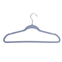 Honey Can Do Cobalt Slim-Profile Non-Slip Velvet Hangers, 25ct.