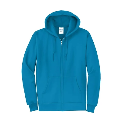 Port & Company® Core Fleece Full-Zip Hooded Sweatshirt