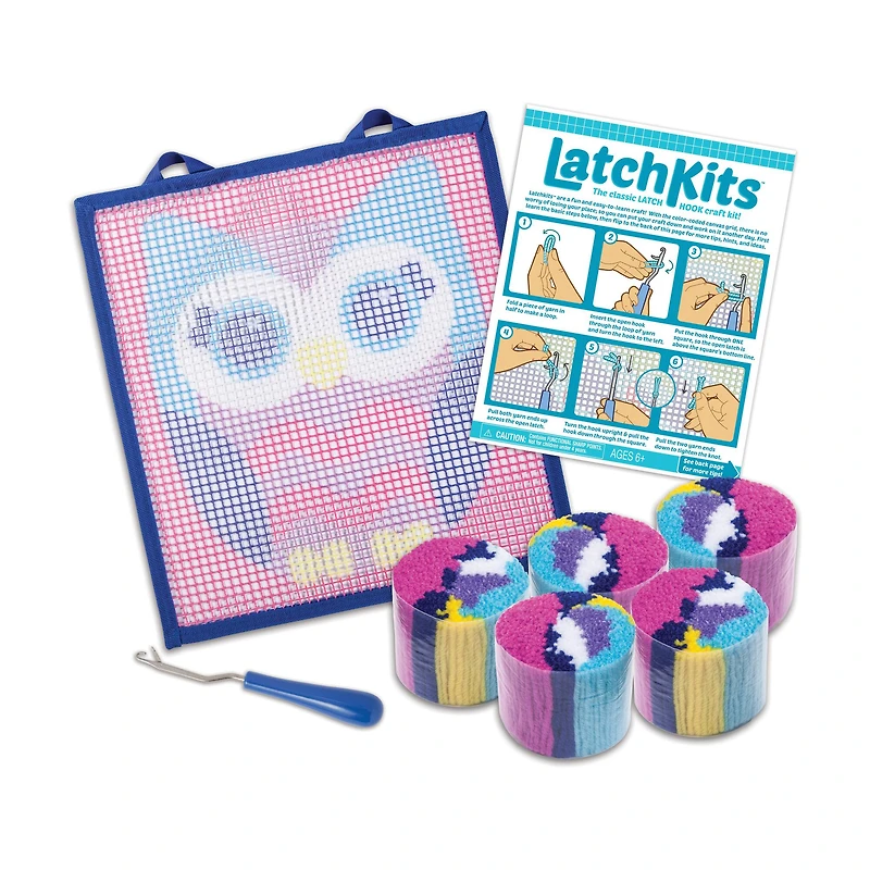 LatchKits Owl Mini-Rug