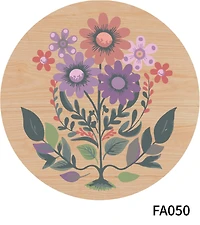 Folk Art Paint-by-Number Plywood Surface Kit by Artist's Loft®