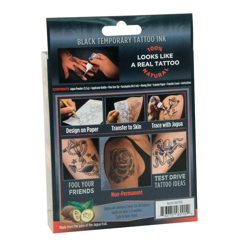 Jacquard All Natural Jagua Temporary Tattoo Kit