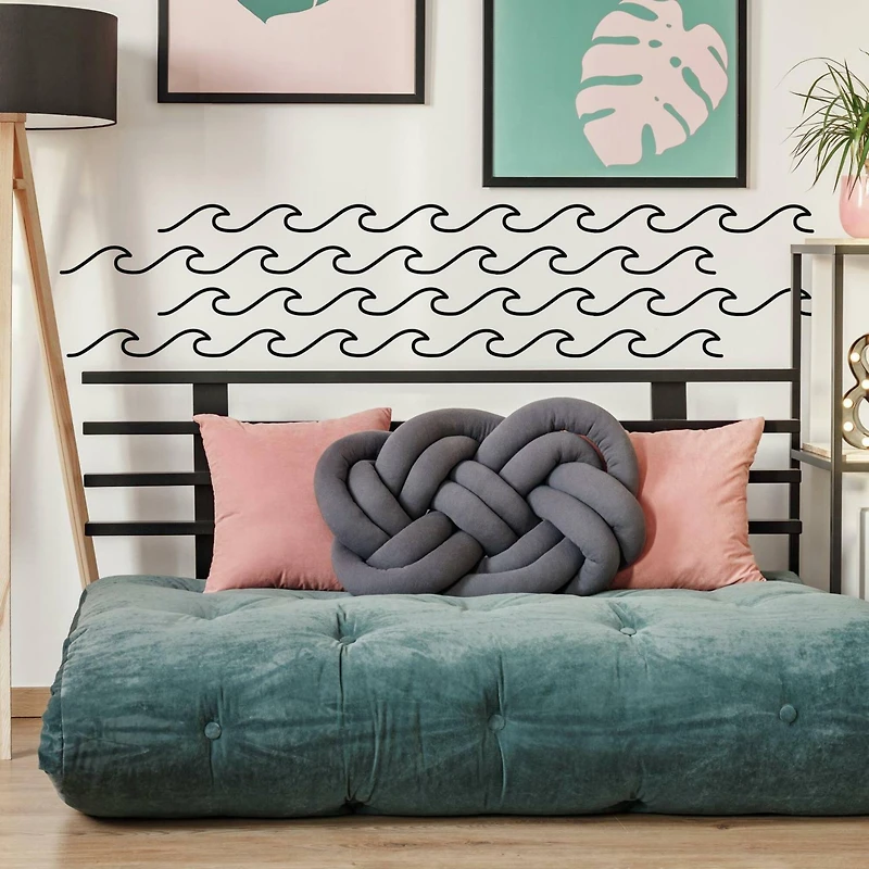 RoomMates Simplistic Waves Peel & Stick Wall Decals