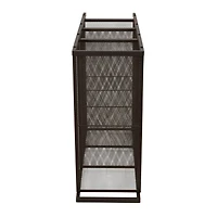 Household Essentials 32" 4-Tier Metal Shoe Rack