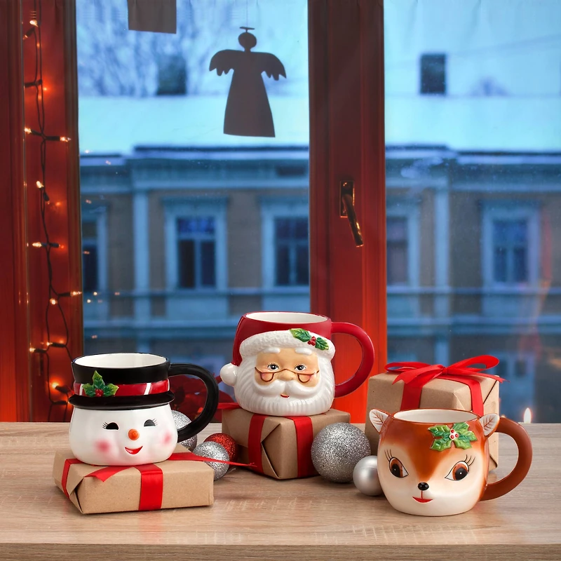 16oz. Santa Mug