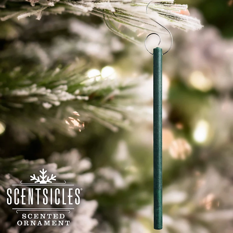 Scentsicles White Winter Fir Scented Paper Stick Ornaments, 12ct.