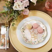 Kate Aspen® 7'' Pink Woodland Baby Premium Paper Plates, 16ct.