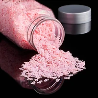 Specialty Polyester Glitter Breast Cancer Ribbon Shapes by Recollections™