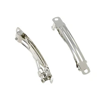 Bead Landing™ Rhodium Hair Barrette, 2 1/4"