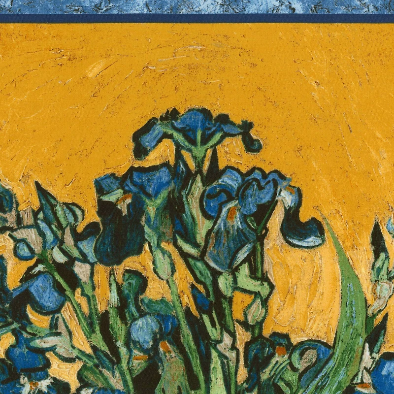 Robert Kaufman Van Gogh Flower Vase Cotton Fabric