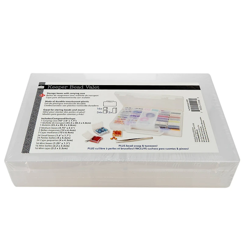The Beadsmith® Bead Organizer Carry Case Set
