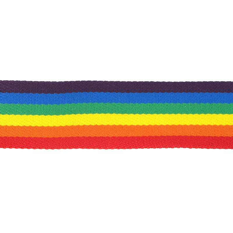 1.5" Rainbow Stripes Belting Ribbon by Celebrate It®
