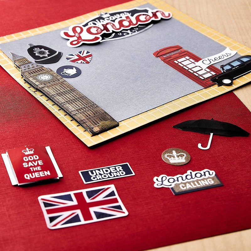 London Dimensional Stickers by Recollections™
