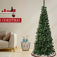 7.5ft. Unlit Slim Linden Spruce Artificial Christmas