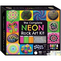 Hinkler DIY Rock Painting the Complete Neon Rock Art Kit