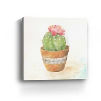 Cactus Pots IV Canvas Giclee