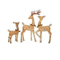 Glittering Thread Deer Family Set