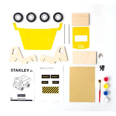 Red Toolbox Stanley Jr Build Your Own Dump Truck Kit