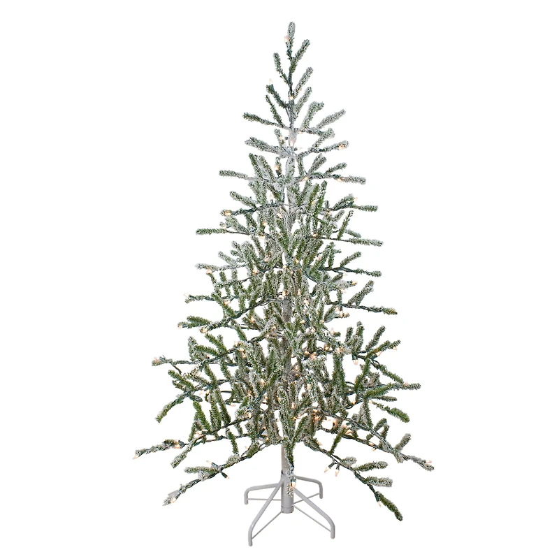 5ft. Pre-Lit Alpine Twig Artificial Christmas Tree, Warm White Lights