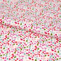 SINGER Pink Party Confetti Cotton Fabric
