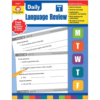 Evan Moor® Daily Language Review, Grade 1