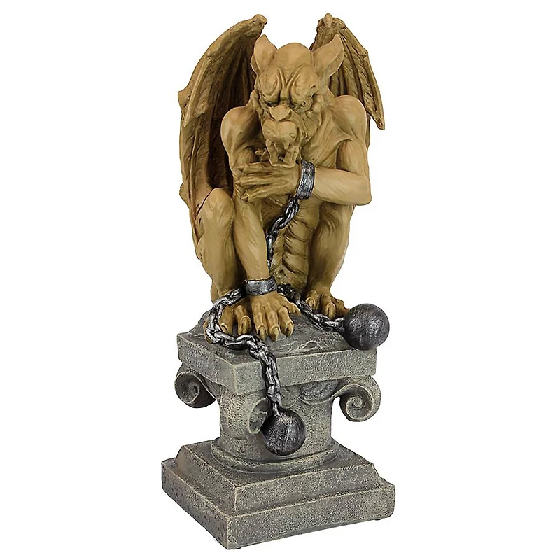 Design Toscano Ball-And-Chain Gothic Dungeon Gargoyle Statue