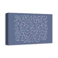 My Country Tis of Thee Canvas Wall Art