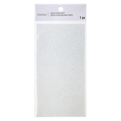 12 Pack: Clear Micro Iridescent Bling Sticker Sheet by Recollections™