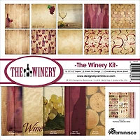 Reminisce Collection Kit 12"X12"-Winery