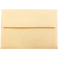 JAM Paper A7 Parchment Blank Greeting Cards & Envelopes