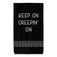 Creep White Mudcloth Tea Towel Set