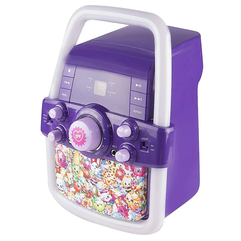 Shopkins Flashing Light Karaoke System