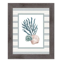 Snail & Olive Shell Western Framed Print