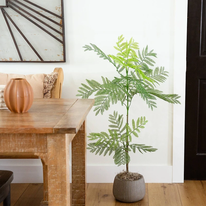 3.5ft. Artificial Minimalist Jacaranda Tree