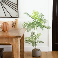 3.5ft. Artificial Minimalist Jacaranda Tree