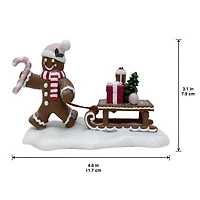 Mini Gingerbread Man with Sled by Ashland®