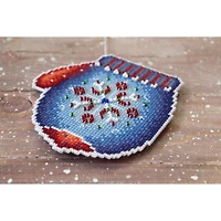 MP Studia Frosty Mitten Plastic Canvas Counted Cross Stitch Kit