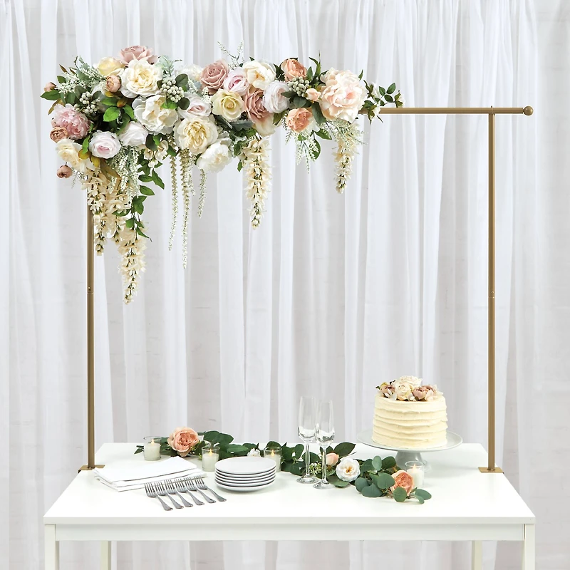 3.5ft. Gold Adjustable Tabletop Arch by Celebrate It™