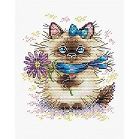 MP Studia Cute Kitty Cross Stitch Kit