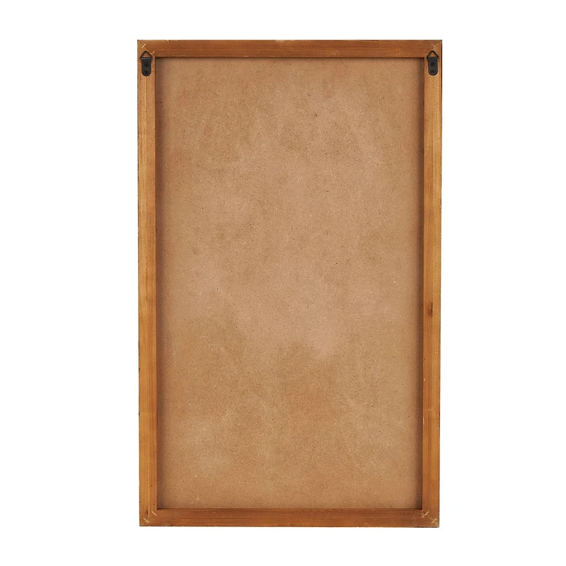 White Dimensional Geometric Framed Wall Décor