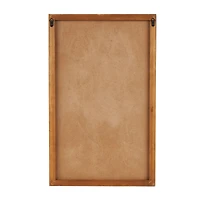 White Dimensional Geometric Framed Wall Décor